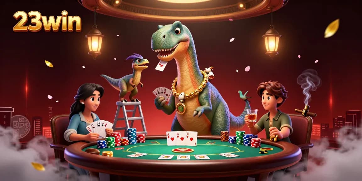 Experience thrilling gameplay at 23win with dynamic poker interactions and engaging casino elements.