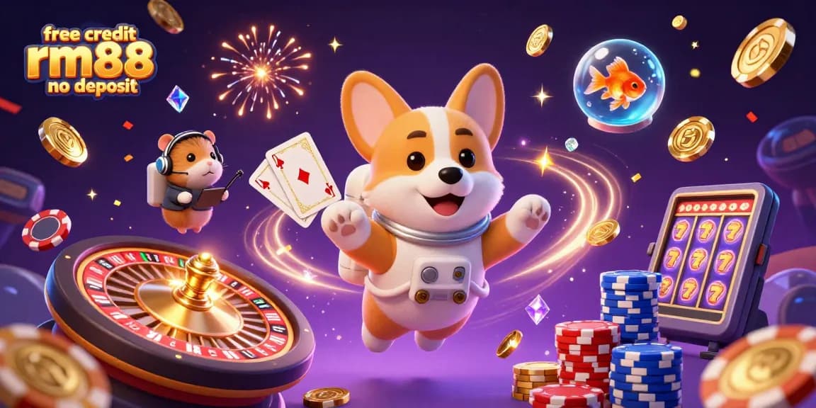 Engage with exciting adventures using free credit rm88 no deposit at a vibrant space station casino.