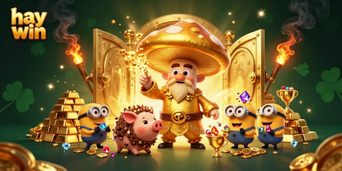 Engage in the thrilling world of hay win, where golden magic transforms gambling into a treasure hunt.