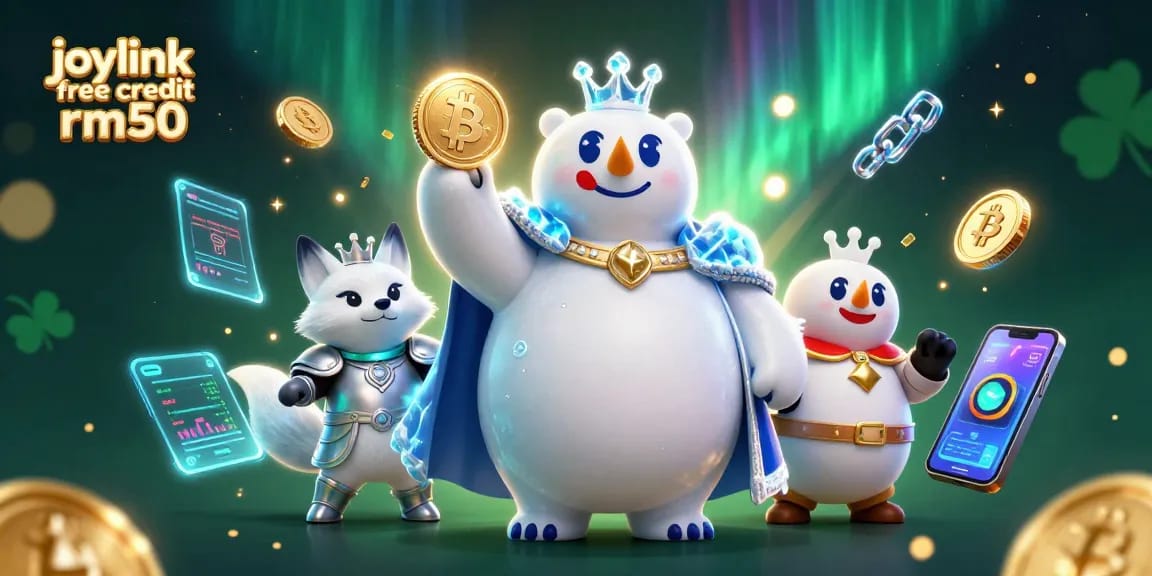 Spin to win with joylink free credit rm50 bonus at this vibrant crypto-themed casino.