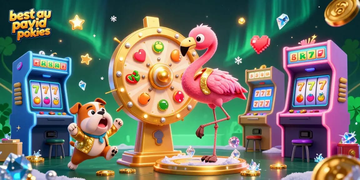 Play the best au payid pokies while enjoying thrilling arcade action and vibrant excitement