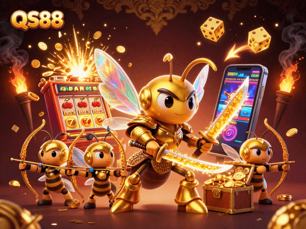 Experience thrilling gameplay at QS88 with engaging characters and dynamic casino elements