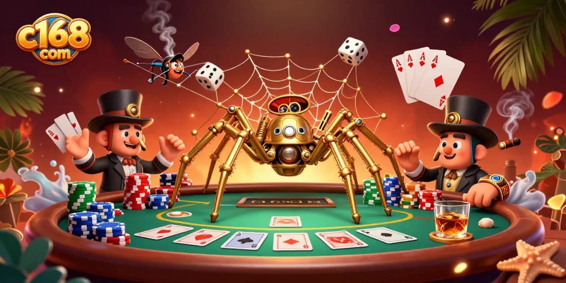 Experience thrilling wins with c168com's vibrant casino atmosphere featuring a dynamic poker scene.