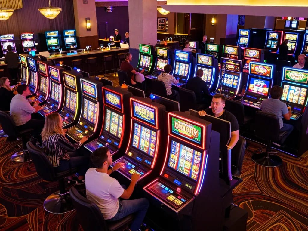 Engage with Pragmati Play slot machines and experience vibrant gaming excitement on the casino floor